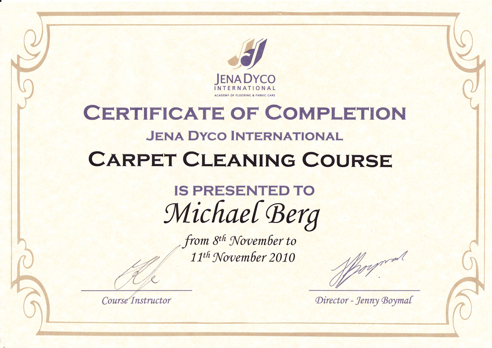 Michael-Berg-CARPET-CLEANING-Certificate