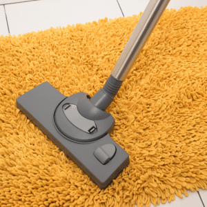 vaccum the carpet